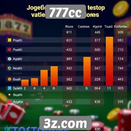 Estatísticas de jogadores ativos no 777cc
