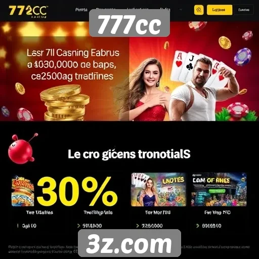 Oferta de bônus e promoções do 777cc