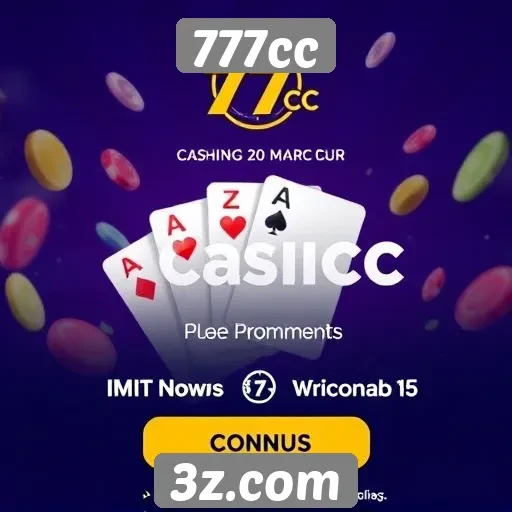 Ofertas e promoções disponíveis no 777cc