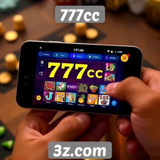 Experiência do usuário no 777cc em dispositivos móveis