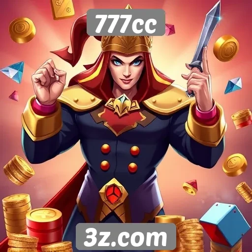 Variedade de jogos disponíveis no 777cc